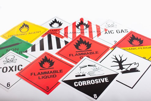 Hazard diamonds